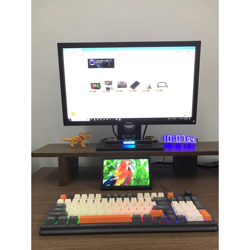 Màn hình 7 inch kết nối HDMI/VGA có loa ngoài, Vỏ kim loại | BigBuy360 - bigbuy360.vn