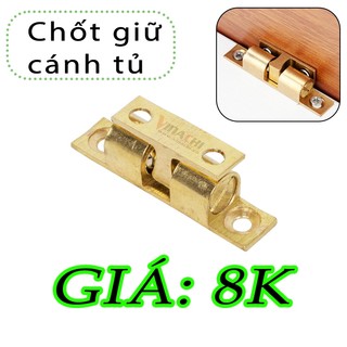 Chốt giữ cánh tủ 40mm, 50mm, 60mm, điều chỉnh được lực giữ tủ