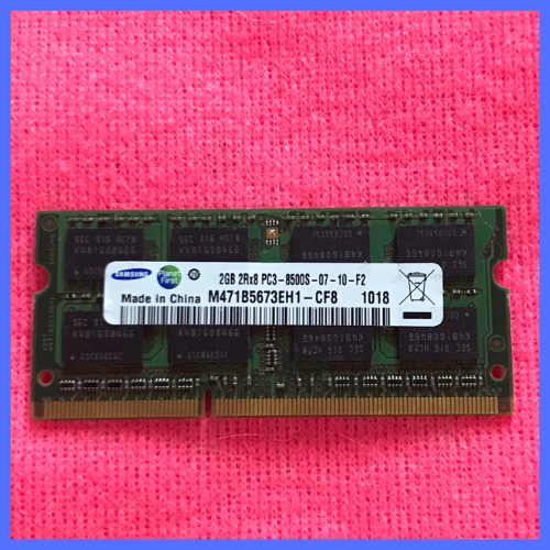 Ram laptop pc3 2g buss 8500 tháo máy(đã test ok)