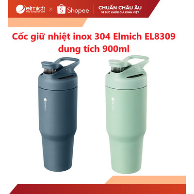 Cốc giữ nhiệt inox 304 Elmich EL8309 dung tích 900ml