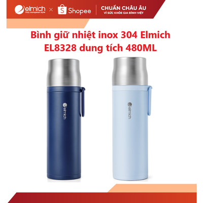 Bình giữ nhiệt inox 304 Elmich EL8328 dung tích 480ML