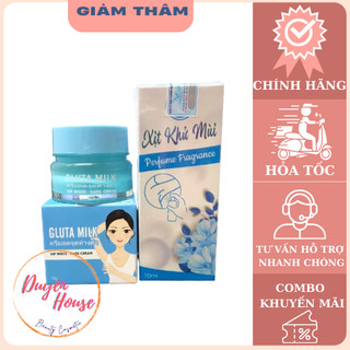 Combo làm giảm thâm nách Gluta Milk