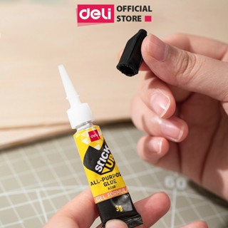 Keo đa năng siêu dính 3g/tuýp Deli - Keo dán trên nhiều chất liệu chuyên dụng tiện lợi