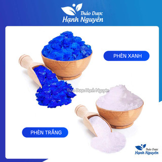 Phèn xanh, phèn trắng, phèn chua 100g, hàng sạch, ko lẫn bẩn - Thảo Dược Hạnh Nguyên