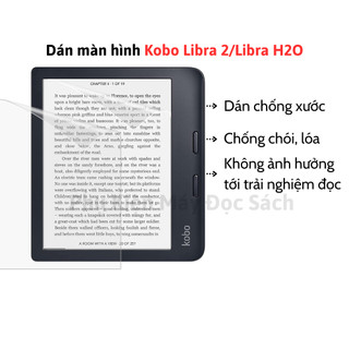 Dán màn hình kobo libra 2/libra colour/libra h2o, dán chống chói loá