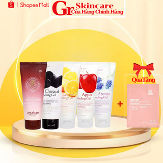 Gel tẩy da chết hoa quả làm trắng da arrahan whitening peeling gel 180ml - da mềm mịn, trắng sáng