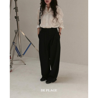 DE PLAGE - ÁO SƠ MI LINEN 1980 BUTTON DOWN