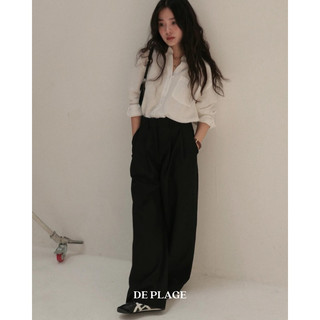 DE PLAGE - ÁO SƠ MI LINEN 1980 BUTTON DOWN