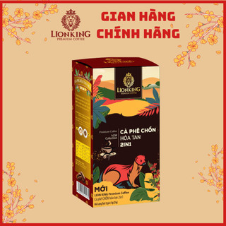 Cà Phê Hòa Tan 2in1 - Lion King ( Hộp 12 gói x 18g)