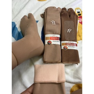 10 đôi vớ gót gai lông nhung mềm mịn chống nắng giữ ấm ủ kem