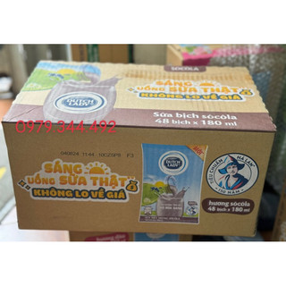 Sữa bịch Cô Gái Hà Lan- Socola 180ml(48b/thung)