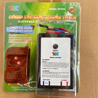Công tắc điều khiển từ xa công suất 4000W, điều khiển máy bơm từ xa