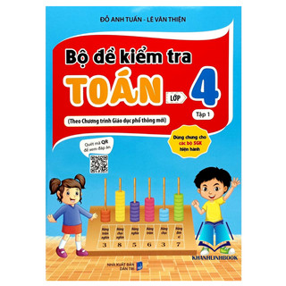 Sách - bộ đề kiểm tra toán lớp 4 - tập 1