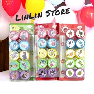 Bộ 10 con dấu nhiều chủ đề