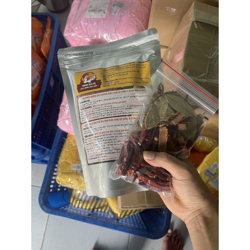 (Cô Ba Food) Gia vị ủ muối hoa tiêu không kèm sốt chấm hàng KG