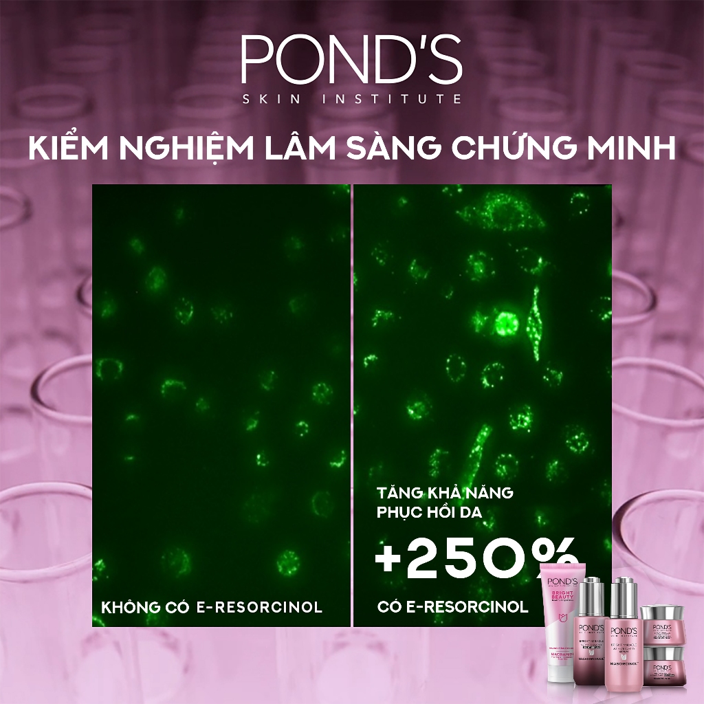 [Combo] Bộ 2 Kem dưỡng sáng da đa tầng ngày & đêm Pond's Bright Miracle mờ thâm sạm với 50X Niasorcinol 45G+45G | BigBuy360 - bigbuy360.vn