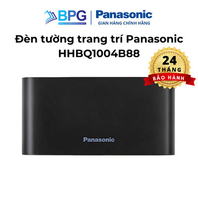 Đèn gắn tường 6W Panasonic HHBQ1004B88, Ánh sáng vàng 3000K, trang trí, thắp sáng lối đi cầu thang