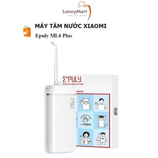 Máy Tăm Nước Mini Enpuly ML6 Không Dây Pin 1100mah Bình Chứa Nước 130ml Dùng Chăm Sóc Răng Miệng