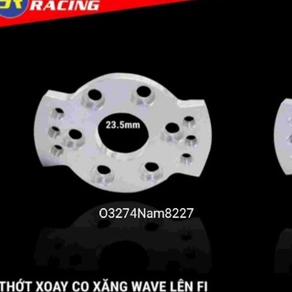 Thớt xoay họng, co xăng xe dream, wave.... lên fi