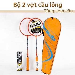 Bộ 2 vợt đánh cầu lông phù hợp với học sinh sinh viên và người lớn chơi phong trào, thể dục thể thao