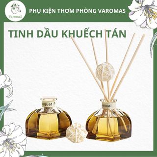 Lọ khuếch tán tinh dầu VaromaS thơm phòng nước hoa thiên nhiên nguyên chất KT17 50ml