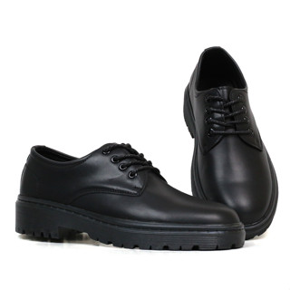 Giày da nam thời trang INICHI G1115 da lì chống gãy đế cao