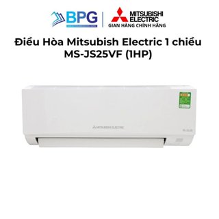 Điều hòa Mitsubishi Electric 1 chiều MS-JS25VF (1HP), Bảo hành 2 năm thân máy & 5 năm máy nén