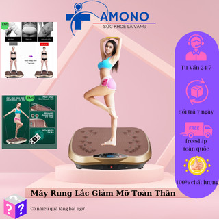 Máy rung lắc giảm mỡ toàn thân, massage bụng giảm mỡ, giảm cân hiệu quả 120 nấc - amono vietnam