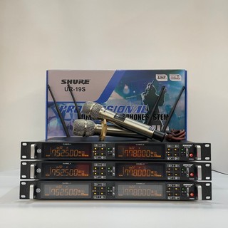 Micro karaoke không dây cao cấp shure ur-19s ur19s ur19 hàng nhập loại 1 xịn, mic uhf chuyên nghiệp, mic hát nhẹ