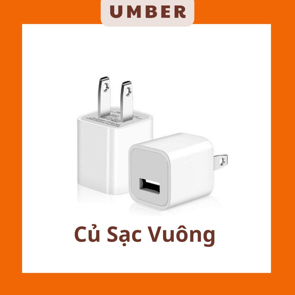 [XẢ HÀNG] Củ Sạc A21 -  Củ sạc vuông