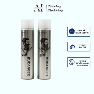 Gôm, keo xịt tóc bucaneer 320ml tạo kiểu giữ nếp cho tóc. hàng chính hãng. ai store