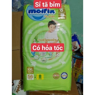 Tã quần molfix xxl 56 tặng 6 miếng từ 15 - 25 kg