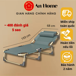 Giường Gấp gọn Giường Ngủ Văn Phòng Giường Xếp Điều Chỉnh Độ Ngả Khung Kim Loại Pehouse