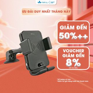 Đế giữ kiêm sạc điện thoại không dây Carmate MiLi - HC-G15