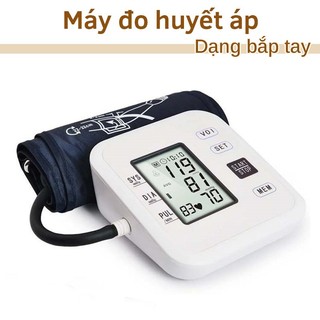 Máy Đo Huyết Áp Bắp Tay Máy Đo Huyết Áp Điện TửLoại Tốt Đo Nhịp Tim Màn Hình LCD Đo Nhanh Và Chính Xác Bảo Hành 5 Năm