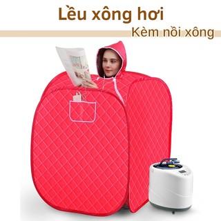 Lều Xông Hơi Tự Bung Lều Xông Hơi Sau Sinh Tại Nhà Kèm Nồi Hơi Cao Cấp Dung Tích 2.5L Điều Khiển Từ Xa