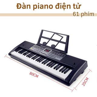 (TẶNG KÈM GIÁ ĐỠ ĐÀN) Đàn organ điện tử đàn piano điện 61 phím