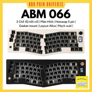 Kit bàn phím Cidoo ABM066 - Kit bàn phím cơ không dây cidoo abm066 3 mode mạch xuôi màn hình - kit layout alice
