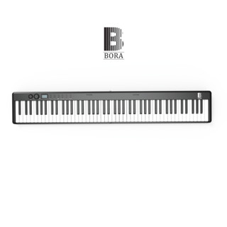 Đàn piano điện gấp gọn, Digital Foldable Piano - Bora BX-20 PRO (BX20 PRO) - Black, Bluetooth, 88 phím cảm ứng lực