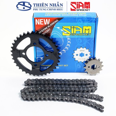 Nhông sên dĩa SIAM xe Wave RS China (428S-106L, 14T-36T)