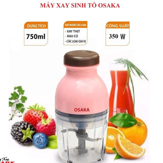 Máy xay đa năng, xay thịt, xay hoa quả osaka nắp nâu