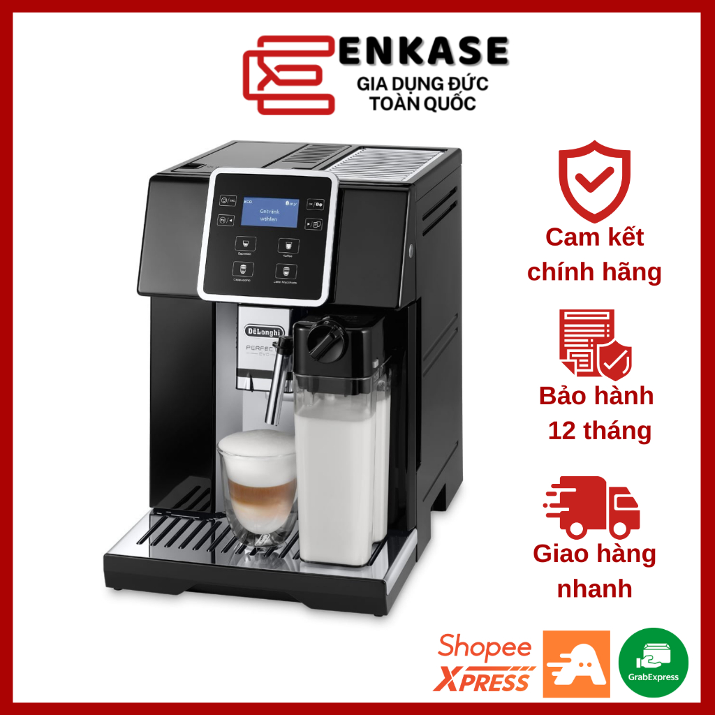 Máy pha cà phê DeLonghi ESAM 428.40.BS PERFECTA EVO