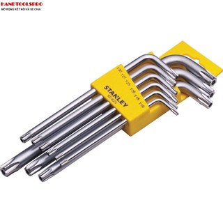 Bộ lục giác bông mai có lỗ 9 món dài thép S2 T10-T50 STANLEY STMT92625-8