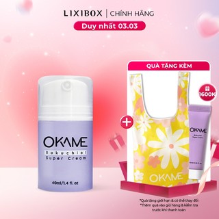 Kem dưỡng chống lão hoá, săn chắc da Okame Bakuchiol Super Cream 40ml
