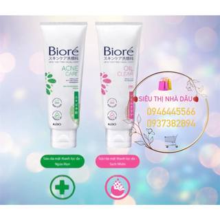 Sữa rửa mặt biore nữ 100g