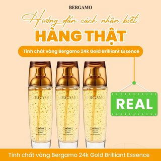Tinh chất dưỡng da Bergamo Briliant - White Vita Luminant Essence Serum dưỡng sáng cấp ẩm da 110ml