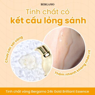 Tinh chất dưỡng da Bergamo Briliant - White Vita Luminant Essence Serum dưỡng sáng cấp ẩm da 110ml