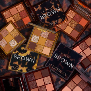 [SALE 60%] Phấn mắt Huda bản Brown $32