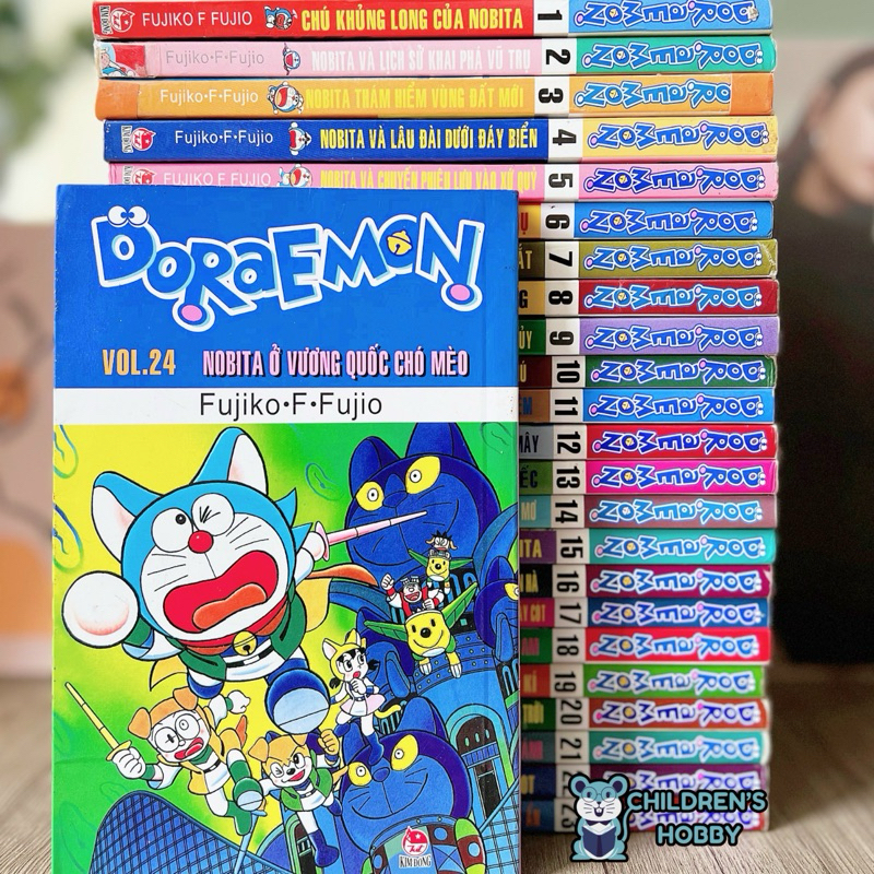 Doraemon Dài Ngược Đầy Đủ Hàng Đẹp Mới 80-85%