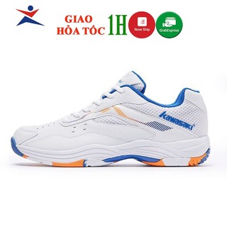  Giày cầu lông Kawasaki B3324 mẫu mới màu trắng xanh dành cho nam và nữ êm chân thoáng khí bán sân bảo hành 12 tháng 